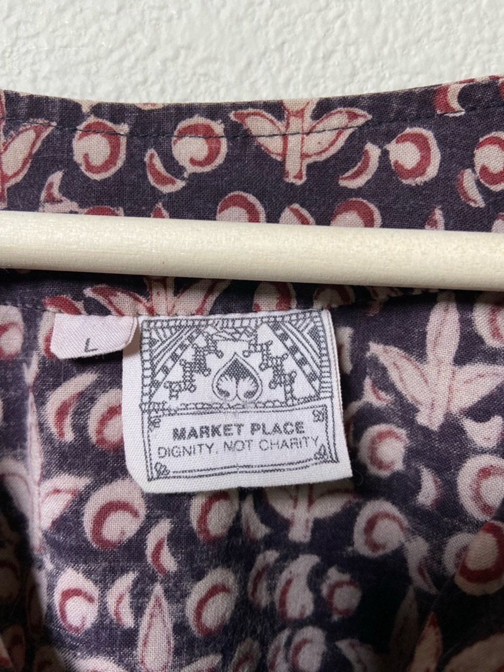Market Place Boho Embroidered Tunic - Picture 9 of 10